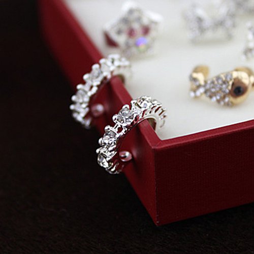 SmartBy Womens Fashion Earrings Ear Cuff Ear Clip Ear Stud Cartilage Clip Non Piercing
