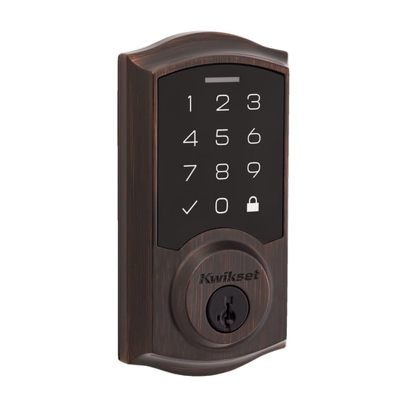 SmartCode 270 Touchpad Electronic Deadbolt With SmartKey - Single Pack