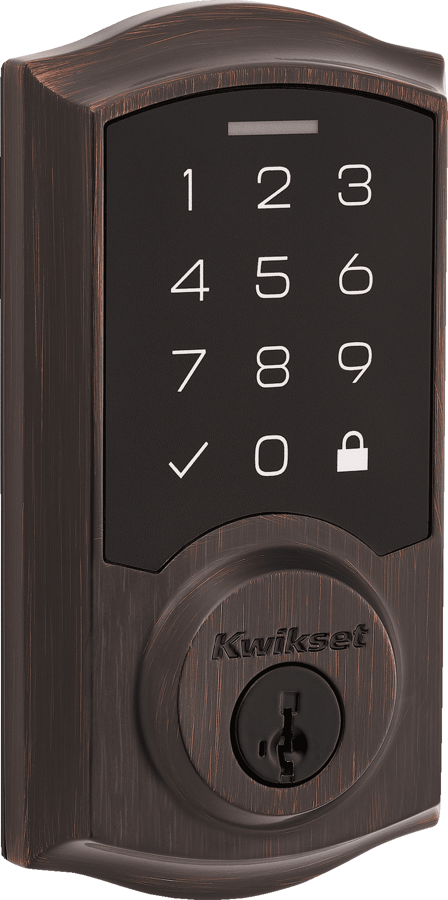SmartCode 270 Touchpad Electronic Deadbolt With SmartKey - Single Pack ...