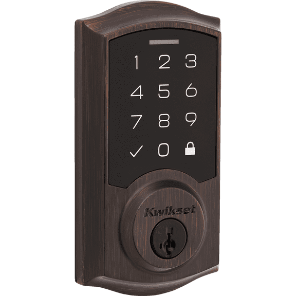 SmartCode 270 Touchpad Electronic Deadbolt With SmartKey - Single Pack  Construction & DIY Use, Standard Hardware Spec