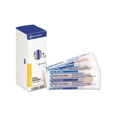 SmartCompliance Fabric Bandages 1" x 3", 25/Box