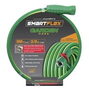 SmartFlex  Garden Hose, 5/8" x 100', Green, Hybrid Polymer