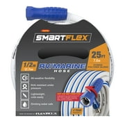 SmartFlex  RV/Marine Hose, 1/2" x 25, Hybrid Polymer Blend, White