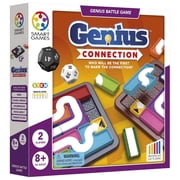 SmartGames Genius Connection from The New Two-Player Strategy Game from The Genius Series for Two Players Ages 8 + Roll The Dice and Make The Connection!