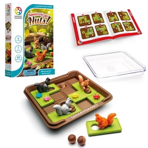SmartGames Squirrels Go Nuts! Travel Game for Ages 6 - Adult