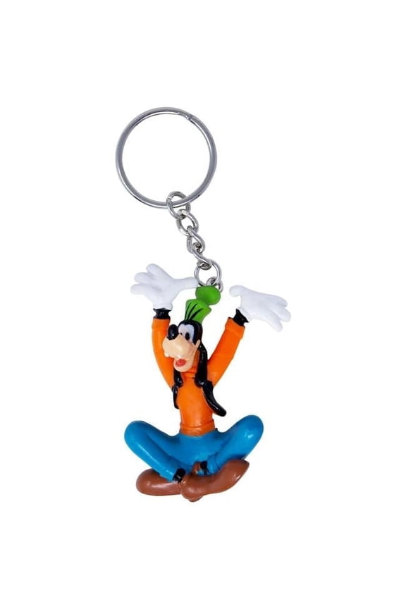 Goofy Character Keychain, Multicolor