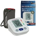 thumbnail image 1 of SmartHeart Blood Pressure Monitor | Wide Range Arm Cuff | 2-Person Memory | 198 Total Reading Storage | Excessive Movement Indicator | Easy to Use Automatic Inflation and Deflation, 1 of 5