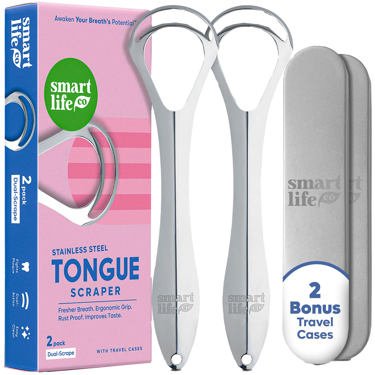 SmartLifeco Tongue Scraper