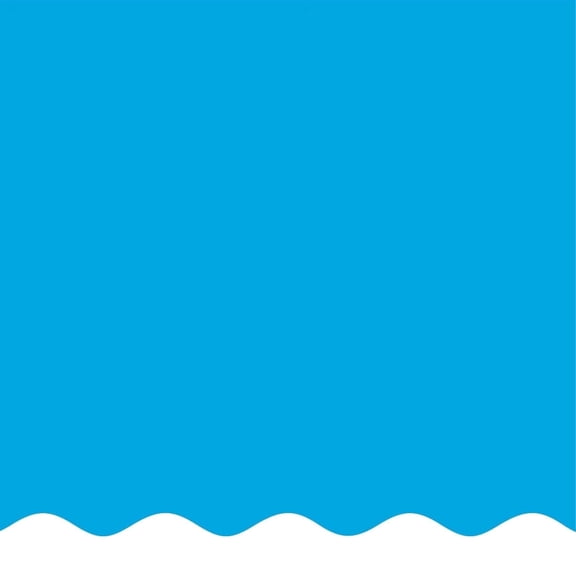 SmartLine 12' x 18' Oval Solid Blue Overlap Above Ground Swimming Pool Liner, 54" Height, 20 Gauge