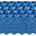 thumbnail image 1 of SmartLine 12' x 18' Oval Waves of Poseidon Overlap Above Ground Swimming Pool Liner, 48"/52" Height, 25 Gauge, 1 of 6