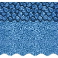 thumbnail image 1 of SmartLine 12' x 24' Oval Boulder Swirl Overlap Above Ground Swimming Pool Liner, 48"/52" Height, 30 Gauge, 1 of 6