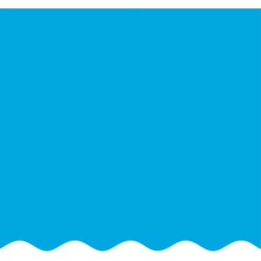 SmartLine 12' x 28' Oval Solid Blue Overlap Above Ground Swimming Pool Liner, 48"/52" Height, 25 Gauge