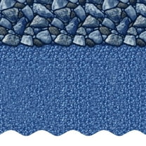 SmartLine 15' x 26' Oval Coastal Rock Unibead Above Ground Swimming Pool Liner, 52" Height , 25 Gauge
