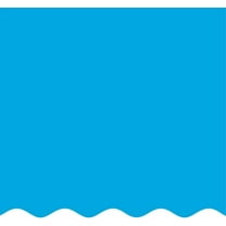 SmartLine 15' x 27' Oval Solid Blue Overlap Above Ground Swimming Pool Liner, 48"/52" Height, 20 Gauge