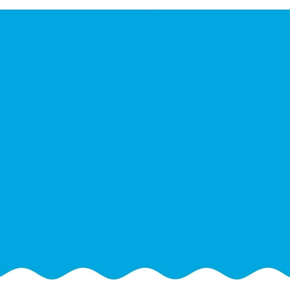 SmartLine 15' x 27' Oval Solid Blue Overlap Above Ground Swimming Pool Liner, 48"/52" Height, 25 Gauge