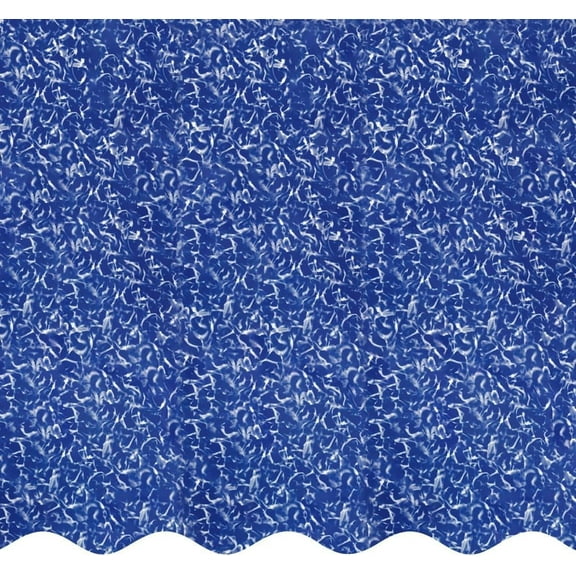 SmartLine 15' x 30' Oval Sunlight Overlap Expandable Swimming Pool Liner, 72" Height, 20 Gauge