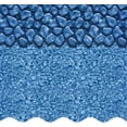 thumbnail image 1 of SmartLine 16' x 24' Oval Boulder Swirl Overlap Above Ground Swimming Pool Liner, 48"/52" Height , 25 Gauge, 1 of 6