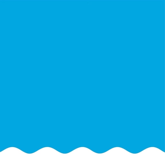 SmartLine 16' x 32' Oval Solid Blue Overlap Above Ground Swimming Pool Liner, 54" Height, 25 Gauge
