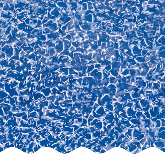 SmartLine 16' x 32' Oval Sunlight Overlap Above Ground Swimming Pool Liner, 48"/52" Height, 20 Gauge
