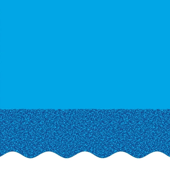 SmartLine 18' Round Pebble Bottom Overlap Above Ground Swimming Pool Liner, 54" Height, 25 Gauge