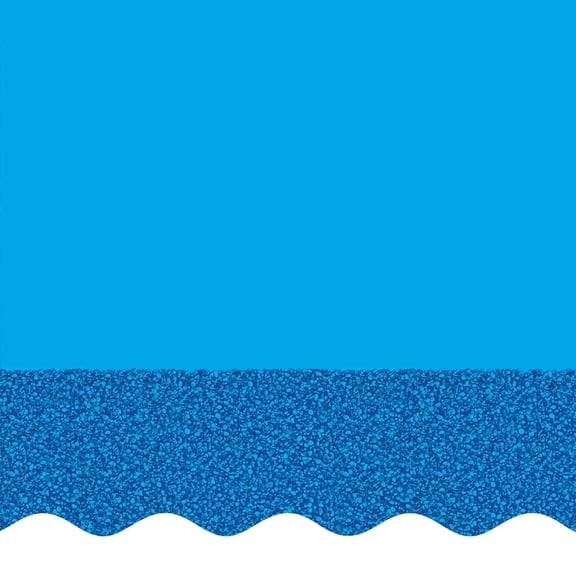 SmartLine 18' Round Pebble Bottom Overlap Above Ground Swimming Pool Liner, 54" Height, 25 Gauge