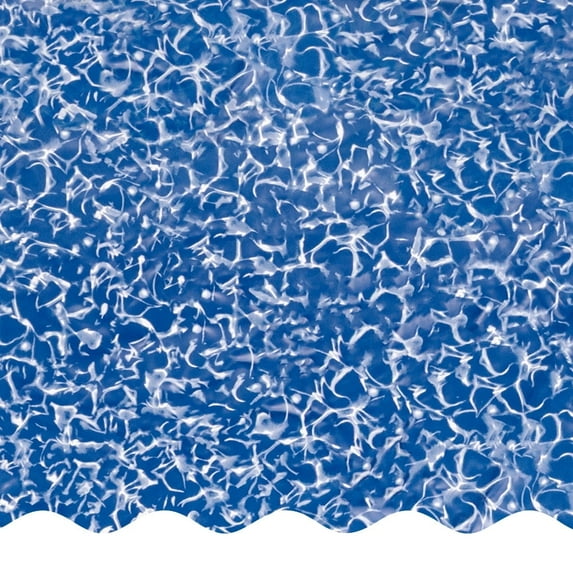 SmartLine 18 ft Round Sunlight Overlap Above Ground Swimming Pool Liner, 48 in to 52 in Height, 20 Gauge