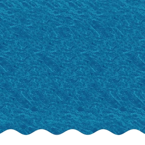 SmartLine 18' x 33' Oval Pacific Ice Unibead Above Ground Swimming Pool Liner, 52" Height, 25 Gauge