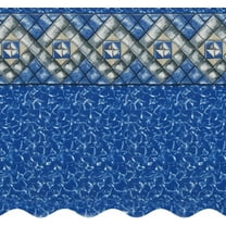 SmartLine 21' Round Manor Replacement Liner for Esther Williams/Johnny Weissmuller Pools, 48" H, 25 Gauge