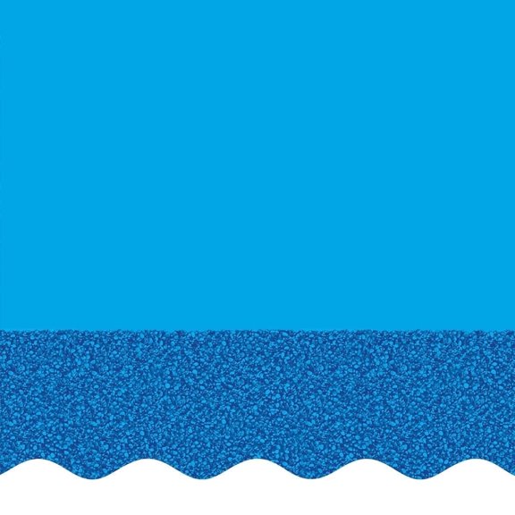 SmartLine 21' Round Pebble Bottom Overlap Above Ground Swimming Pool Liner, 54" Height, 25 Gauge