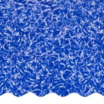 SmartLine 24' Round Crystal Overlap Expandable Swimming Pool Liner, 72" Height, 25 Gauge