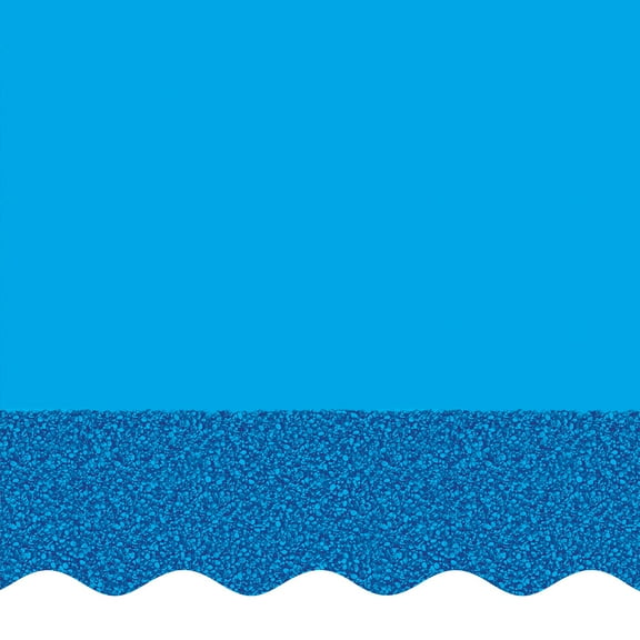 SmartLine 24' Round Pebble Bottom Overlap Above Ground Swimming Pool Liner, 48"/52" Height, 20 Gauge