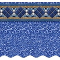 thumbnail image 1 of SmartLine 24' Round Island Tile Unibead Above Ground Swimming Pool Liner, 52" Height, 25 Gauge, 1 of 6