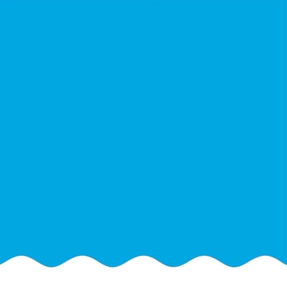 SmartLine 33' Round Solid Blue Overlap Above Ground Swimming Pool Liner, 54" Height, 25 Gauge