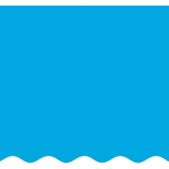 SmartLine 8' Round Solid Blue Overlap Above Ground Swimming Pool Liner, 48"/52" Height, 20 Gauge