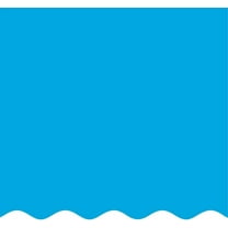 SmartLine 8' Round Solid Blue Overlap Above Ground Swimming Pool Liner, 48"/52" Height, 20 Gauge
