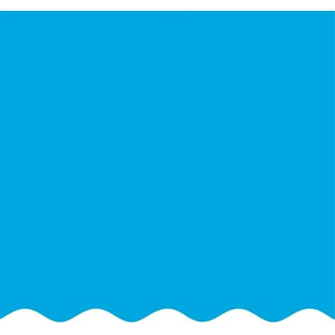 SmartLine 8' Round Solid Blue Overlap Above Ground Swimming Pool Liner, 48"/52" Height, 20 Gauge