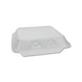 thumbnail image 1 of SmartLock Foam Hinged Containers Small, 7.5 x 8 x 2.63, White, 150/Carton, 1 of 5
