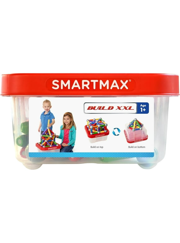 SmartMax Build XXL 70-piece Magnetic STEM Building Set w/Case