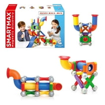 SmartMax Mega Ball Run 71-pieces Dynamic STEM Magnetic Building Set for Ages 3+