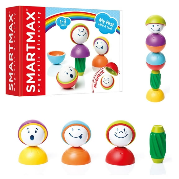 SmartMax My First Hide & Seek Magnetic STEM Discovery for Ages 1-3