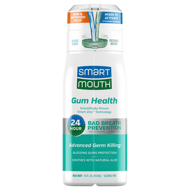 SmartMouth Gum Health Activated Breath Rinse 16 oz