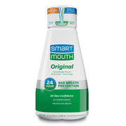 SmartMouth The Original Activated Dual-Solution Breath Rinse Mouthwash, Fresh Mint, 32 fl oz, Adult