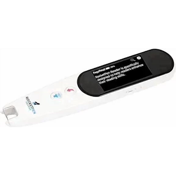 SmartPens4U Rocket Pen Reading Tutor-Scans Any Surface, Six Decoding Tools-Pink Case