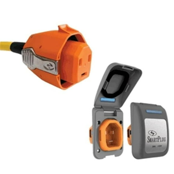 SmartPlug  30 Amp Connector & Non Metallic - Gray