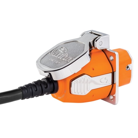 SmartPlug B30ASSYNT Combo Kit With Female Connector And Stainless Steel Inlet - 30 Amp, Gray