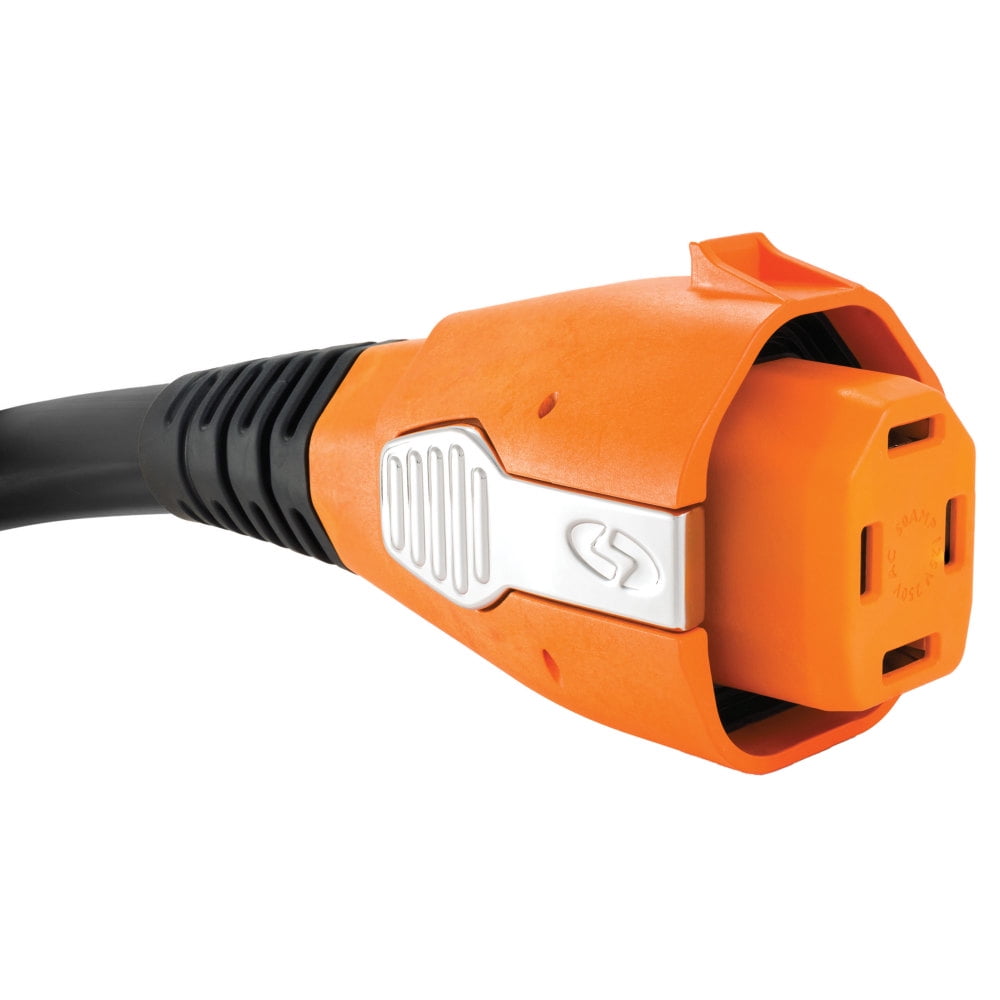 SmartPlug Orange and Black 50 Amp Female Connector Assembly