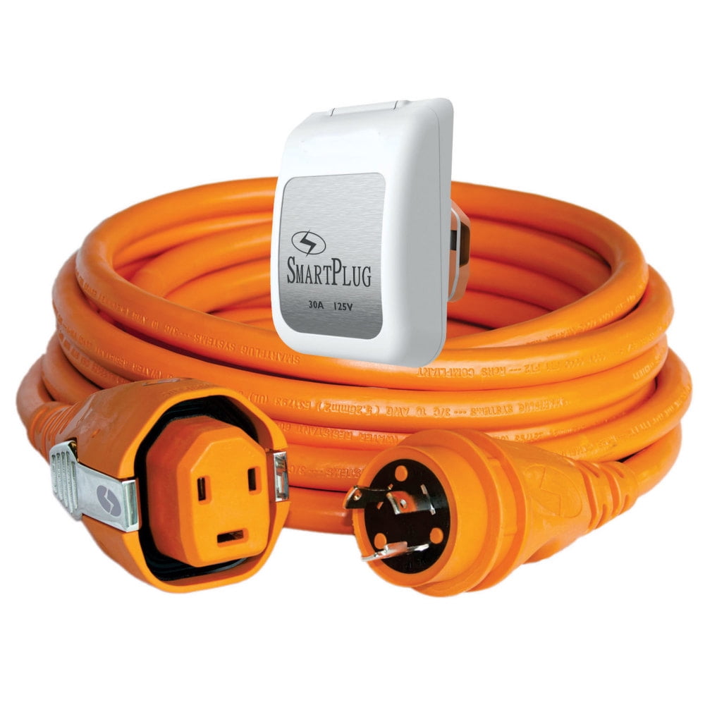 Voltec Industries 50-ft 3-Outlet Plastic Retractable Cord Organizer at