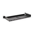 thumbnail image 1 of SmartRack Rack Shelf for Data Center - Server - Router - Networking - 1U Rack - Rack-Mountable - Cold-Rolled Steel - 40 lbs, Black Powder Coat, 1 of 1
