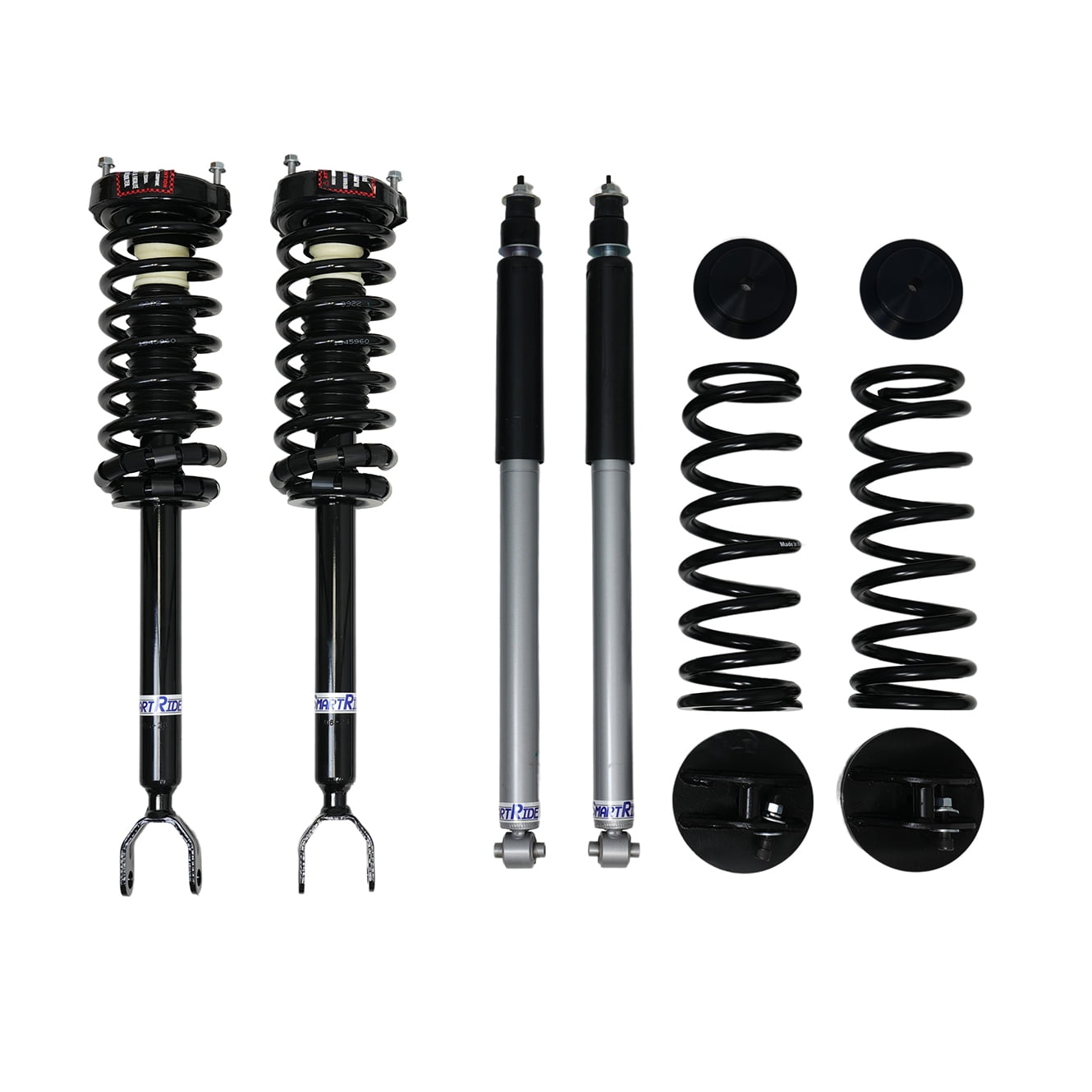 SmartRide 4-Wheel Air Suspension To Coil Spring Conversion Kit For 2007 ...