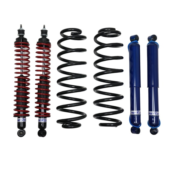 SmartRide 4-Wheel Air Suspension Conversion/Delete Kit Rear Shocks Kit for 1997-2002 Ford Expedition 4WD